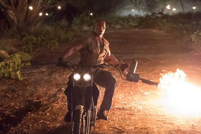 فیلم جومانجی با بازی راک